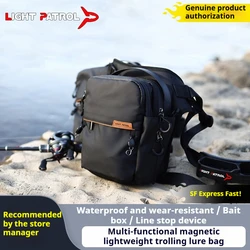 Light Patrol Bolsa impermeable para pesca, cebo y accesorios