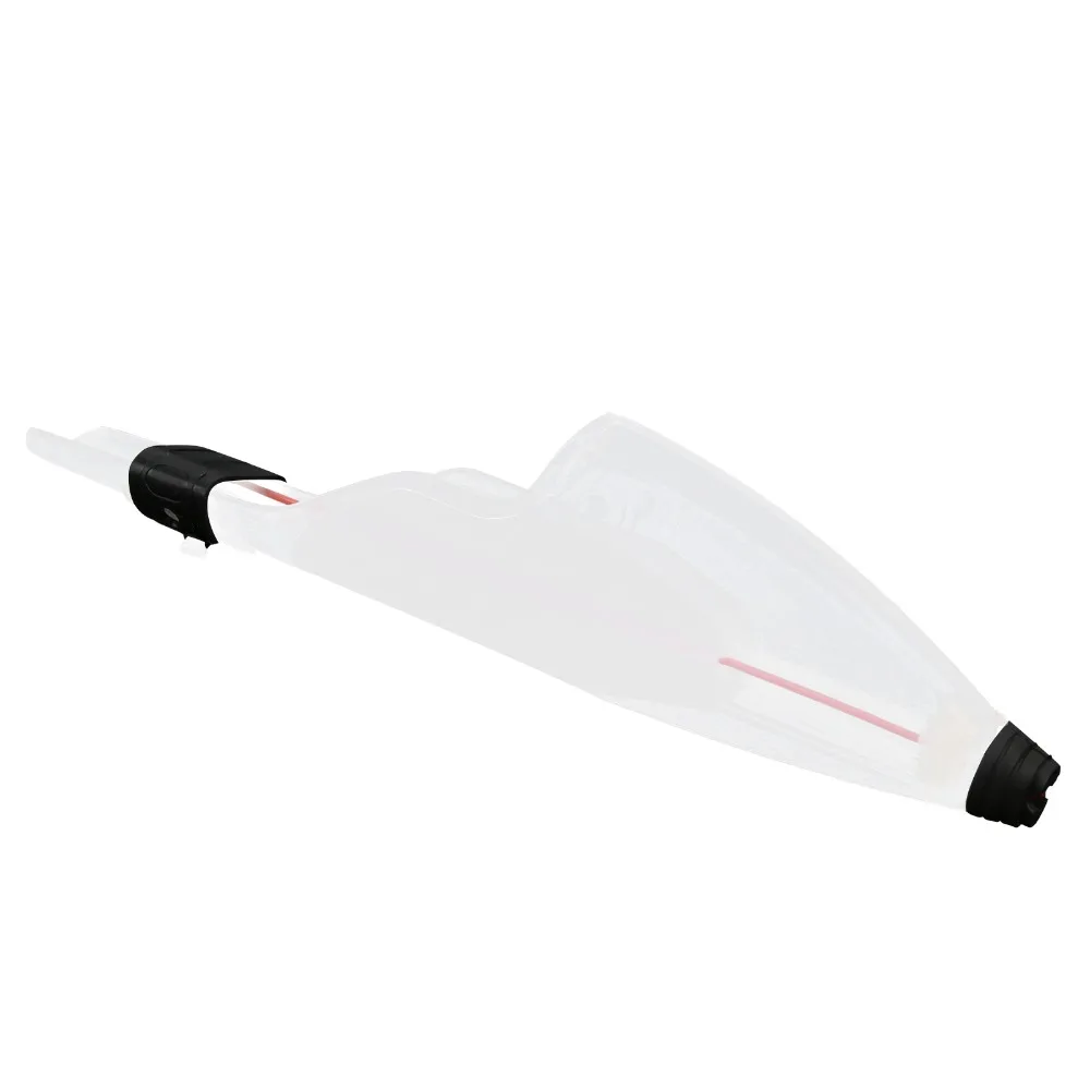 Protector punta caña PVC – Funda blanca para pesca deportiva