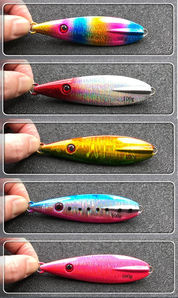 Pack de dos jigs con diferentes pesos para adaptarse a cada calada