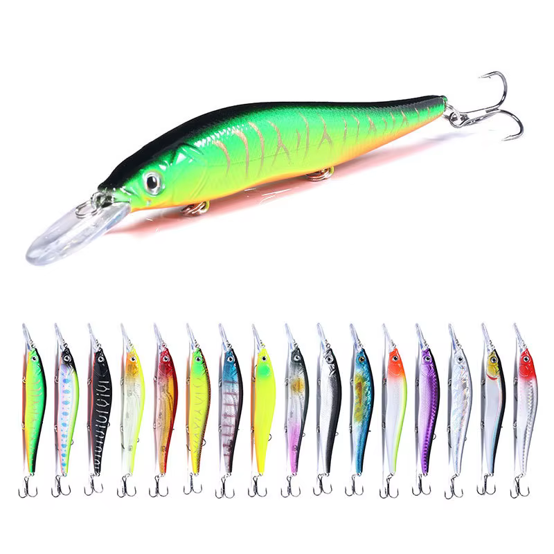 Crankbait con ojos 3D – Señuelo duro para pesca de perca y carpa - imagen 2
