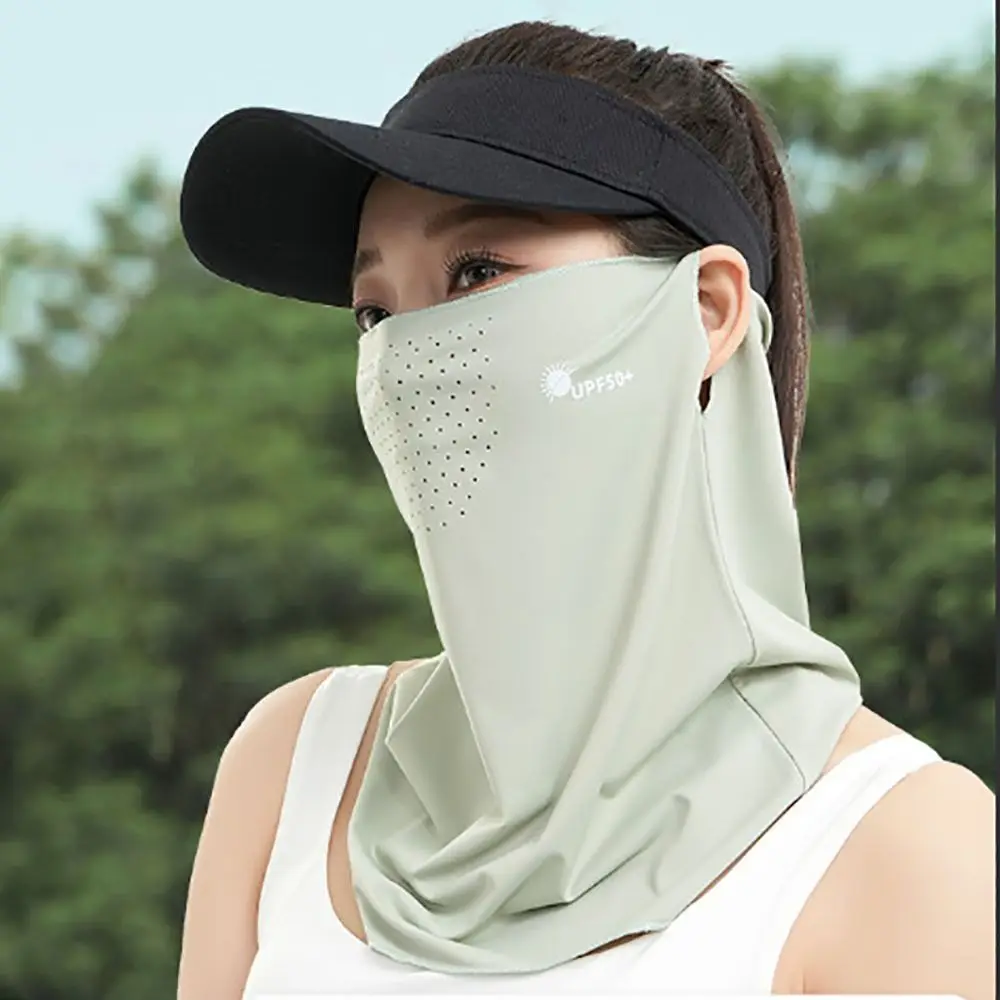 Protección solar facial UV transpirable para pesca deportiva - imagen 2
