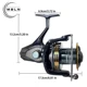 Carrete giratorio de metal con arrastre para trolling y jigging - imagen 4