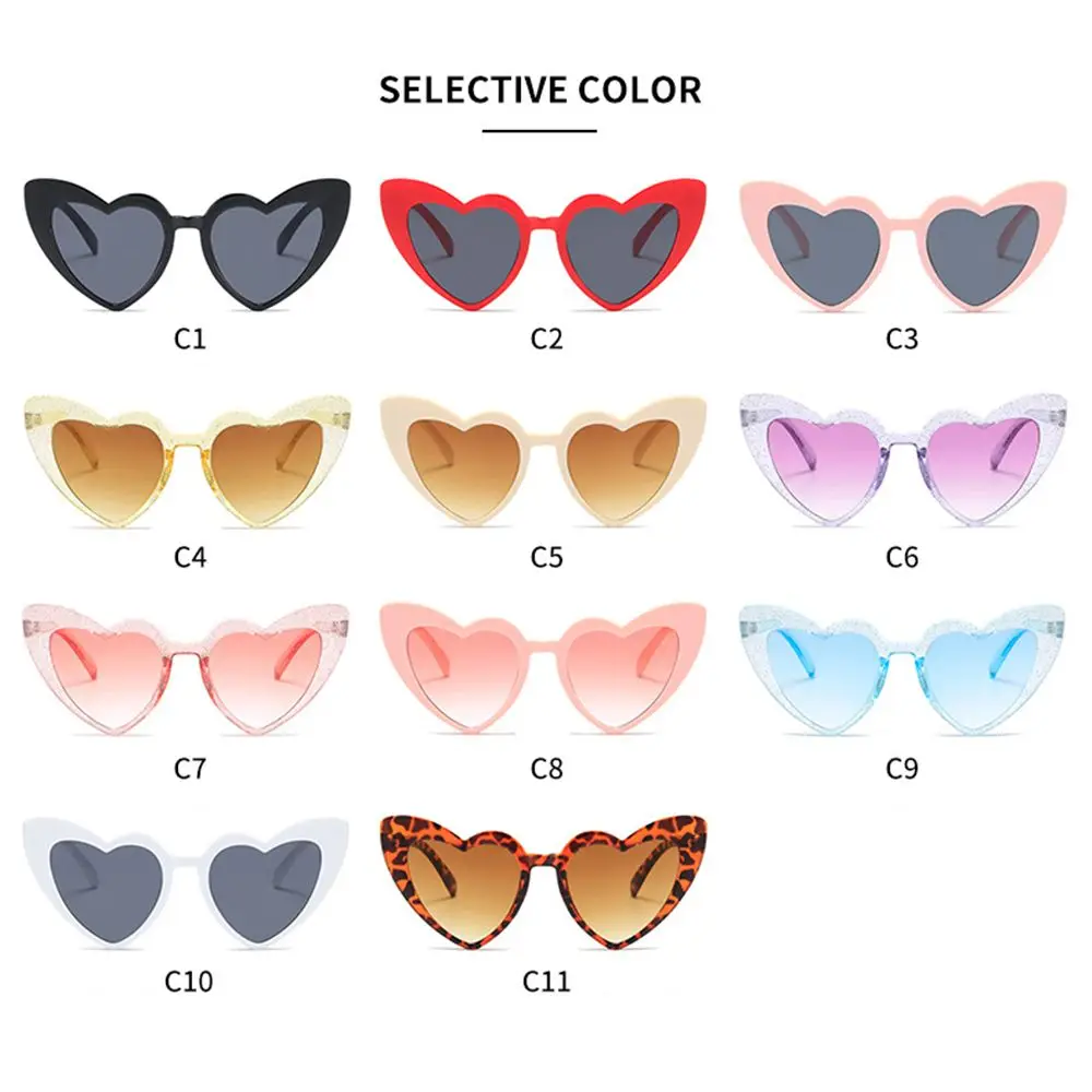 Gafas de sol retro corazón con protección UV400 – estilo clásico - imagen 5