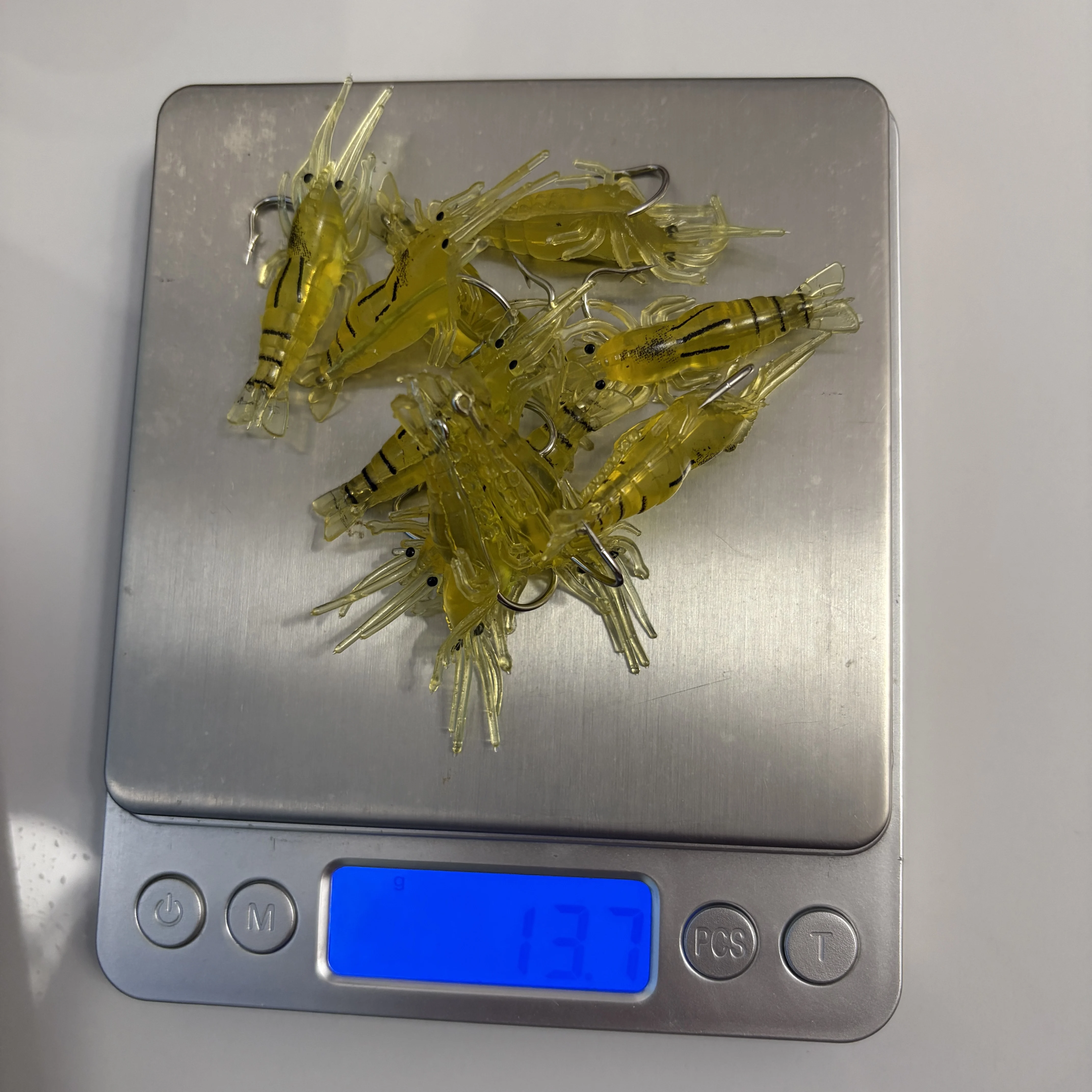 Señuelos de camarón suaves Goture luminosos con gancho afilado - imagen 5