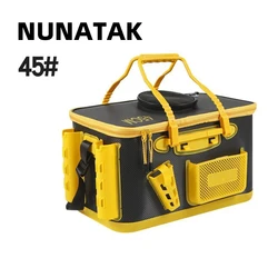 Cubo de pesca viva NUNATAK barril reforzado sobre roca