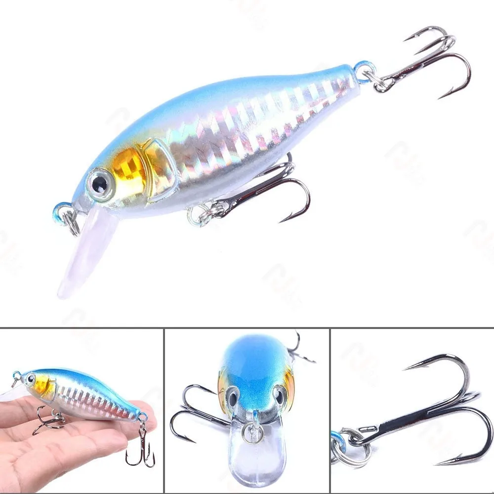 Wobbler minnow de superficie Rock Fat Guy – Cebo duro artificial - imagen 4