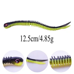 WD-356 Señuelo blando espiral para trucha – 12,5 cm silicone blando 4,8g