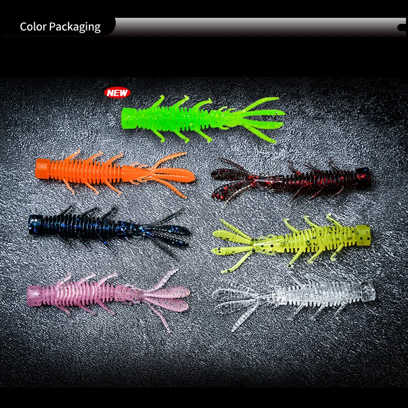 Camarón Ned Rig LSP 2,5” – Cebo blando para Drop Shot - imagen 3