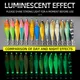 Señuelos ShareShark luminosos de pulpo con ojo 3D – cebo duro - imagen 5