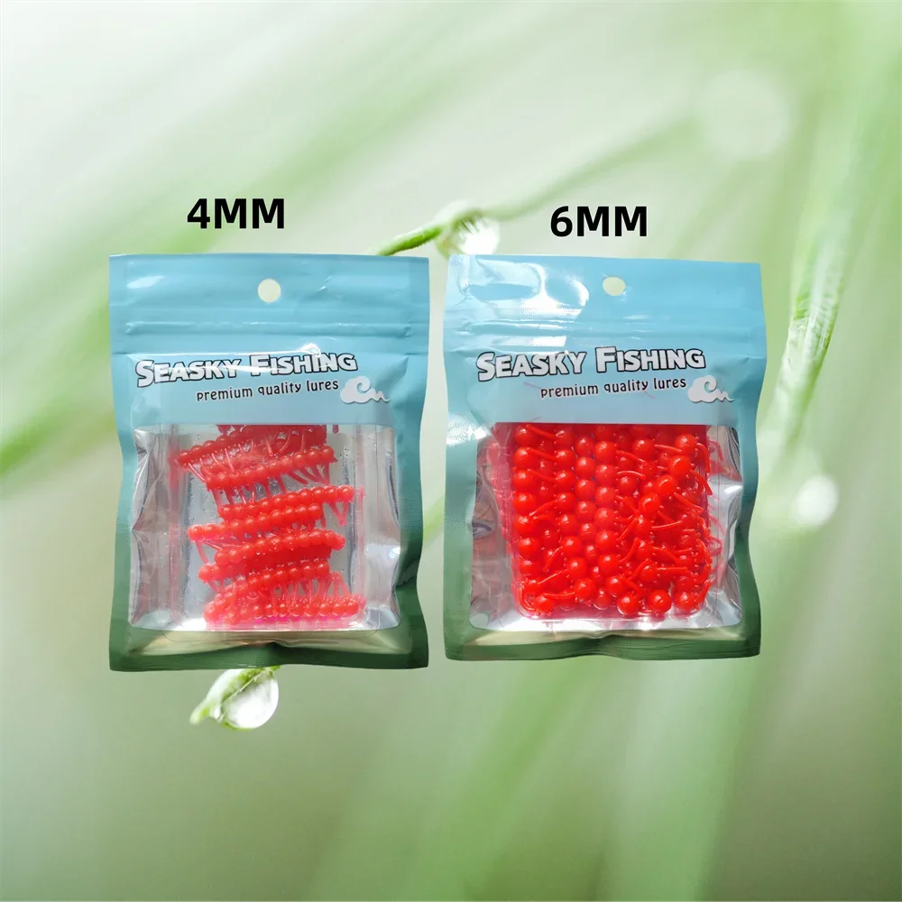 Cuentas de pesca MUKUN de color brillante