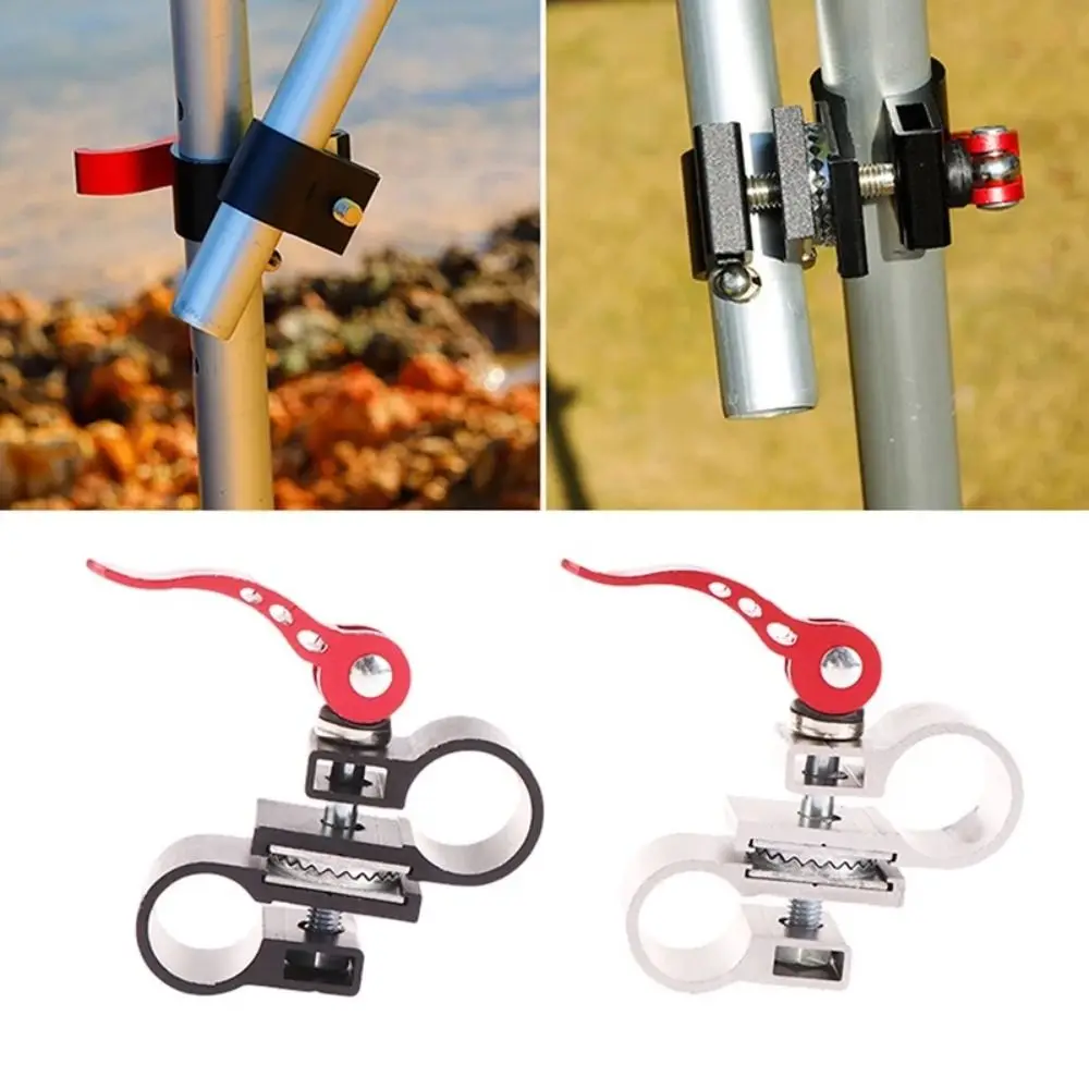 Silla de pesca aluminio con posacañas giratorio 360° y clip parasol - imagen 3