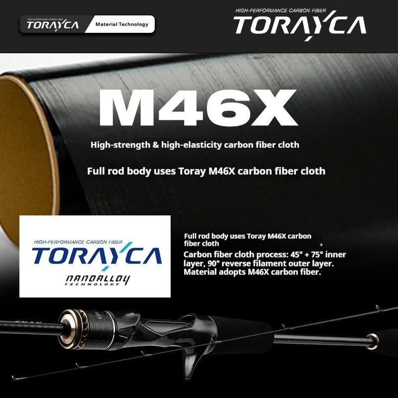 Luoweina Ultimate Feeling XF caña spinning ultraligera 72g TORAY M46X - imagen 3