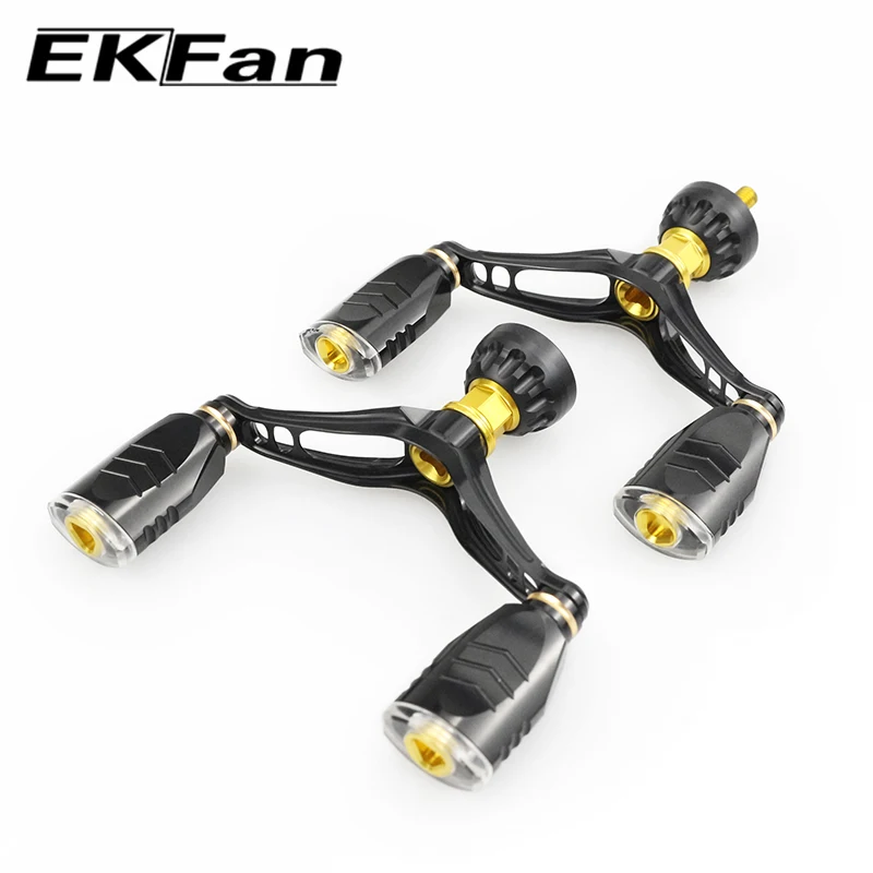 EKfan manivela de aluminio 7075 roscada para carretes Daiwa Shimano - imagen 4