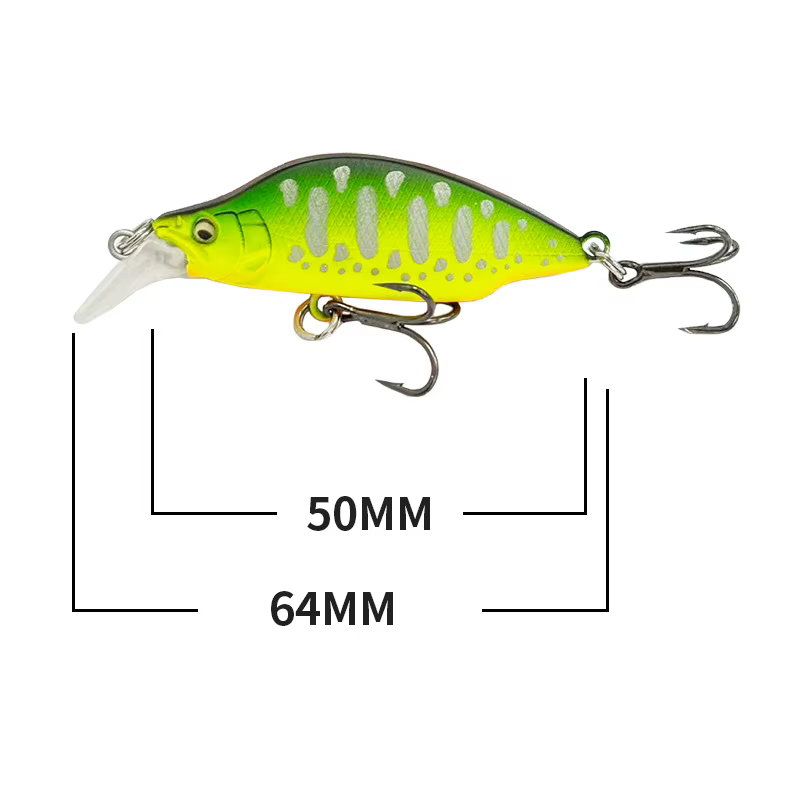 Señuelo Minnow Hundidor 50mm para Lubina y Perca - imagen 4