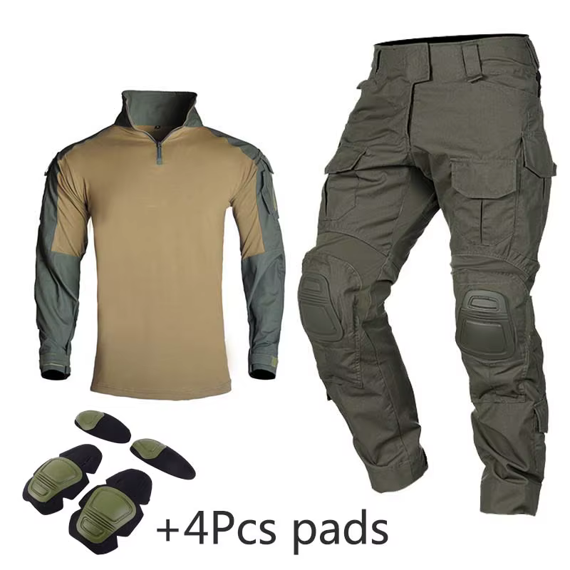 Traje táctico multicamino impermeable para Airsoft y caza