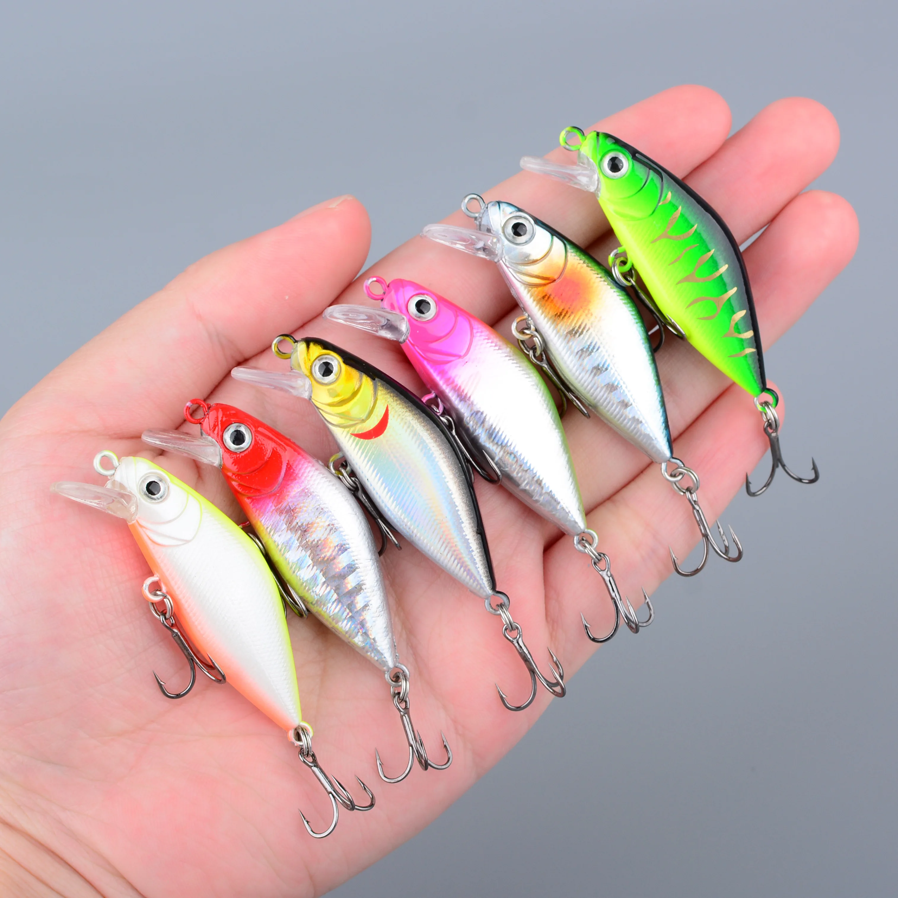 Señuelo Minnow hundible Jerkbait para lubina y lucio - imagen 5