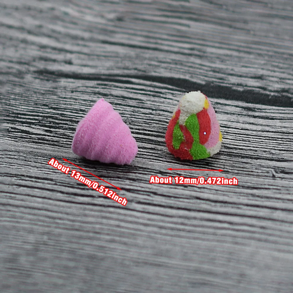Cuentas de pesca flotantes en forma de cono para carpas