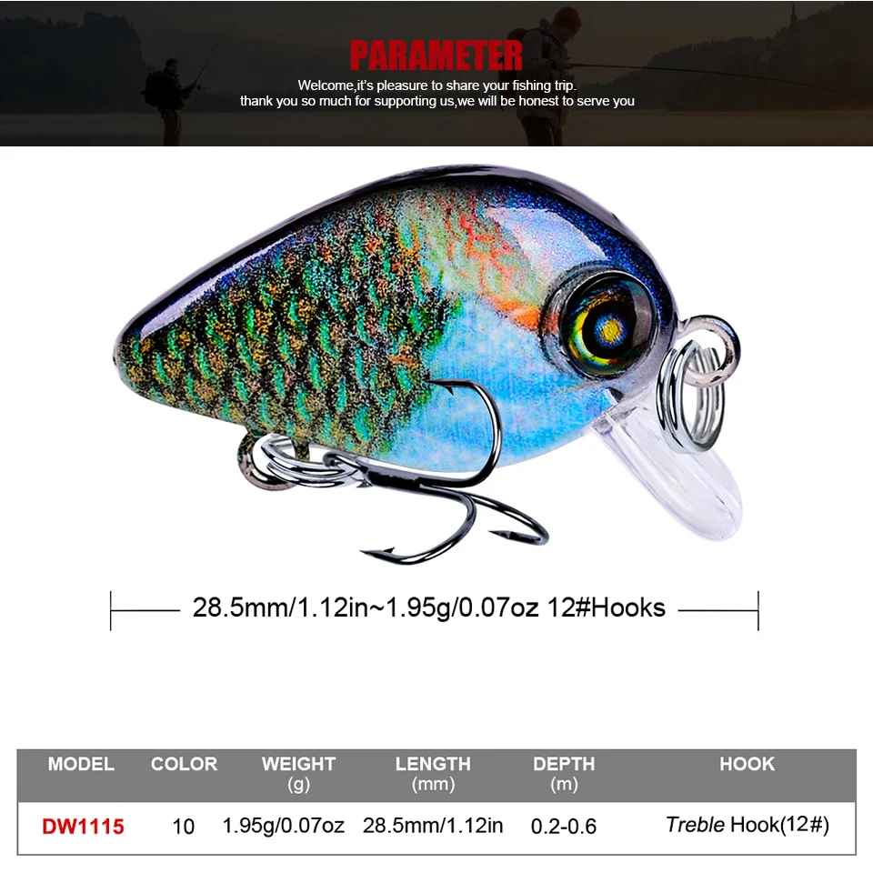 Señuelos para Lubina Proberos: crankbait de superficie y swimbait