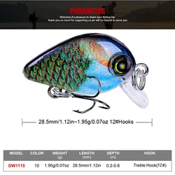 Señuelos para Lubina Proberos: crankbait de superficie y swimbait