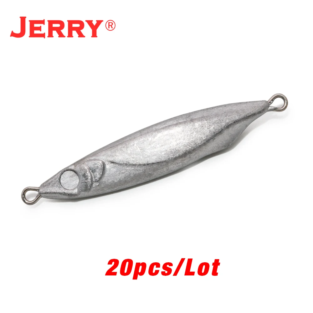 Señuelo Jig Metálico Jerry Pike para lubina en costa – sin pintar - imagen 4