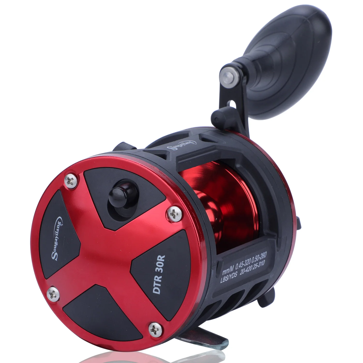 Carrete para pesca marítima