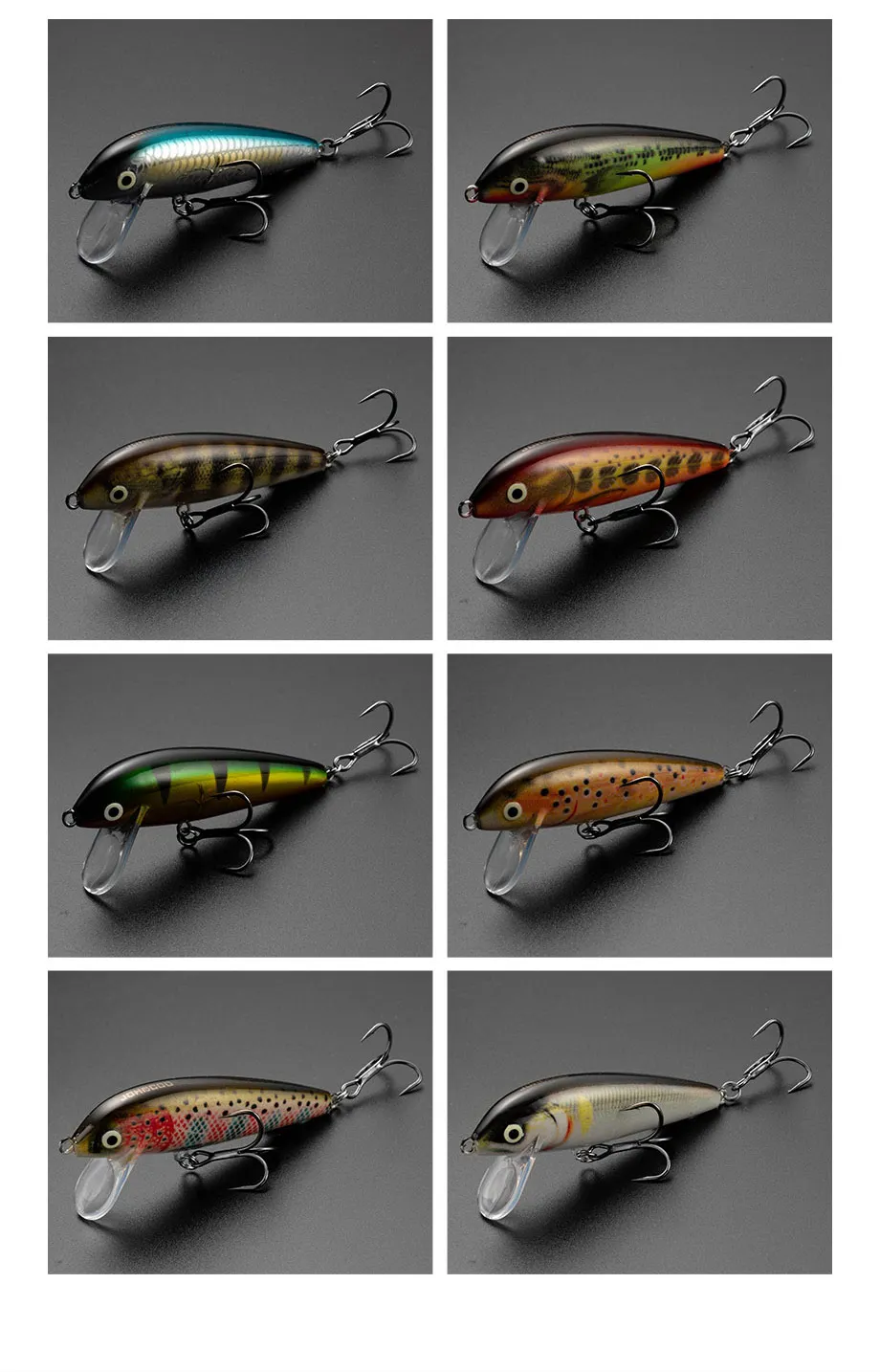 Variedad de colores disponibles