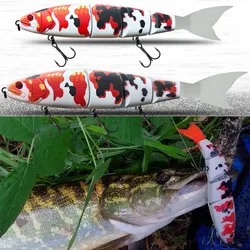 Top Tackle Swimbait articulado – Señuelo flotante gigante