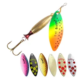 FTK Spinner metálico para carpa y lubina – Señuelo de pesca artificial