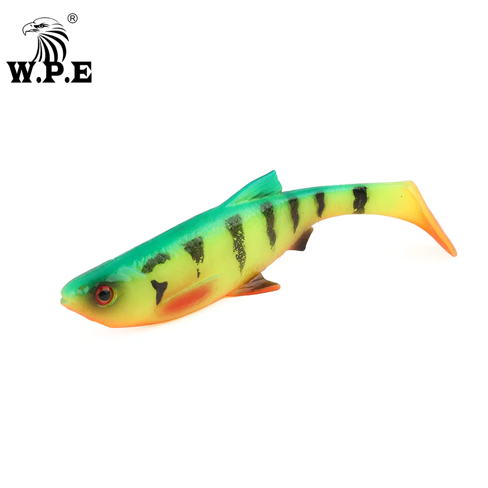 Shad wobbler W.P.E para lubina – Silicona blanda - imagen 3