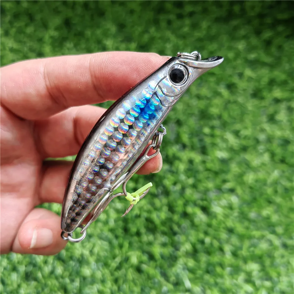 SWOLFY Minnow: Señuelo de pesca para lubina con manivela - imagen 2