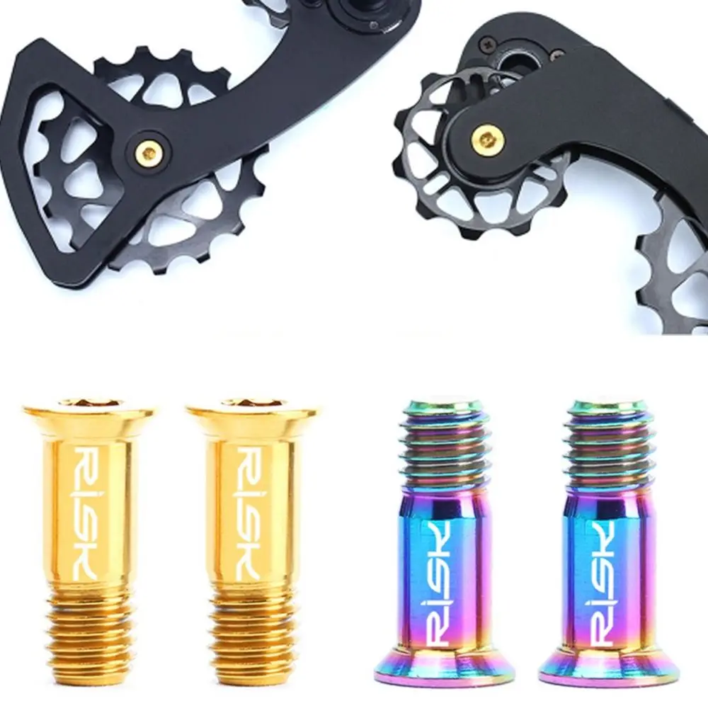 Tornillos ligeros de titanio para desviador trasero mini - imagen 3