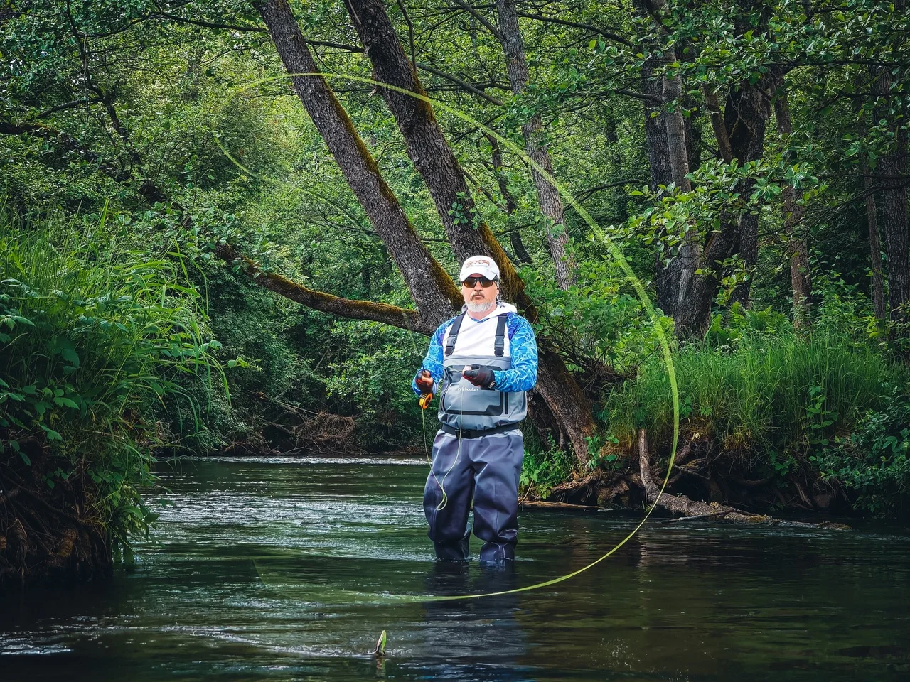 Peto de vadeo de 5 capas impermeable