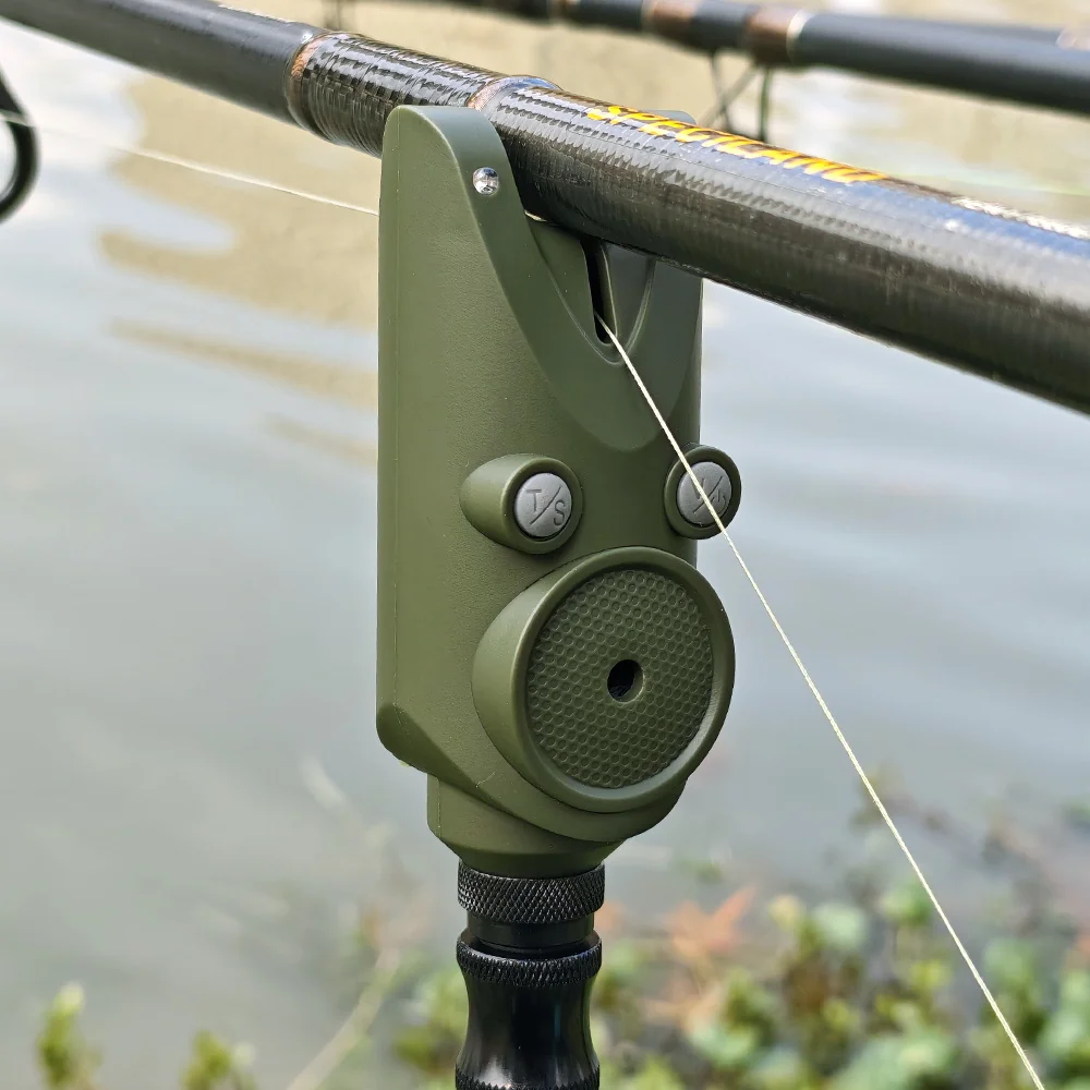 Alarma de picada carpa Hirisi S6 impermeable con LED multicolor - imagen 5