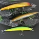 Wobbler hundimiento minnow con triple anzuelo para perca y lucio - imagen 2