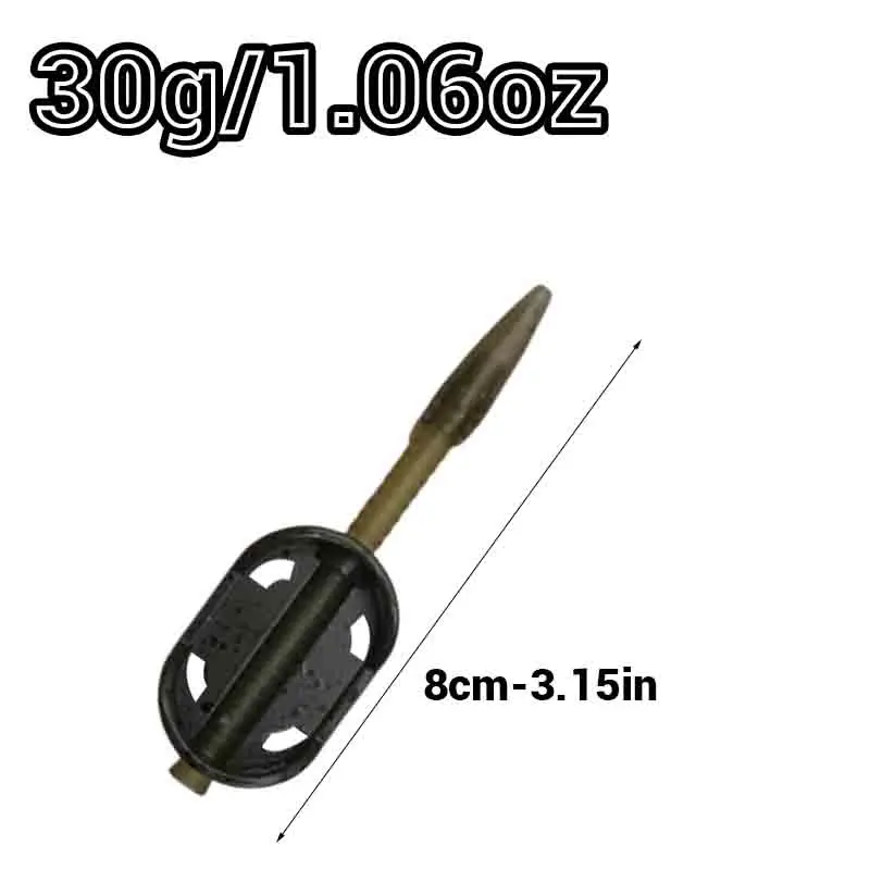 Alimentador de Método en línea corto de aleación de zinc para carpa - imagen 4