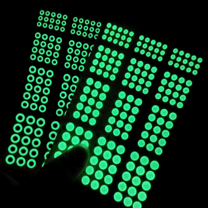 Ojos 3D luminosos para montaje de moscas con resina epoxi