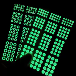 Ojos 3D luminosos para montaje de moscas con resina epoxi