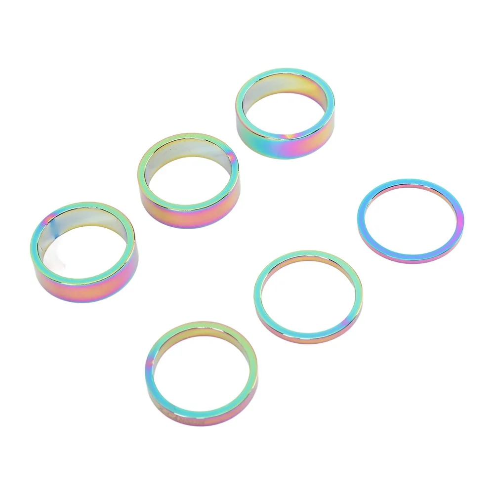 Espaciadores de dirección de bicicleta de aluminio para horquilla 28,6 mm - imagen 4