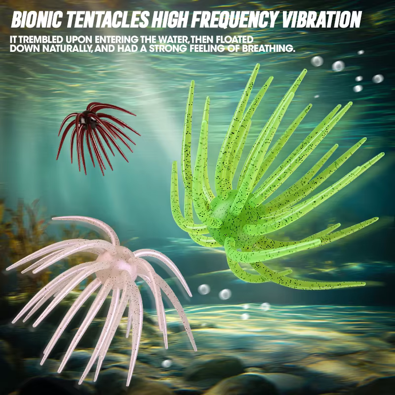 Vinilo Taiyú Erizo de Mar 13 cm con tentáculos biónicos para spinning - imagen 3