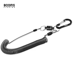 Clip liberación magnética Booms Fishing MN2 – Cordón 1,5 m aluminio