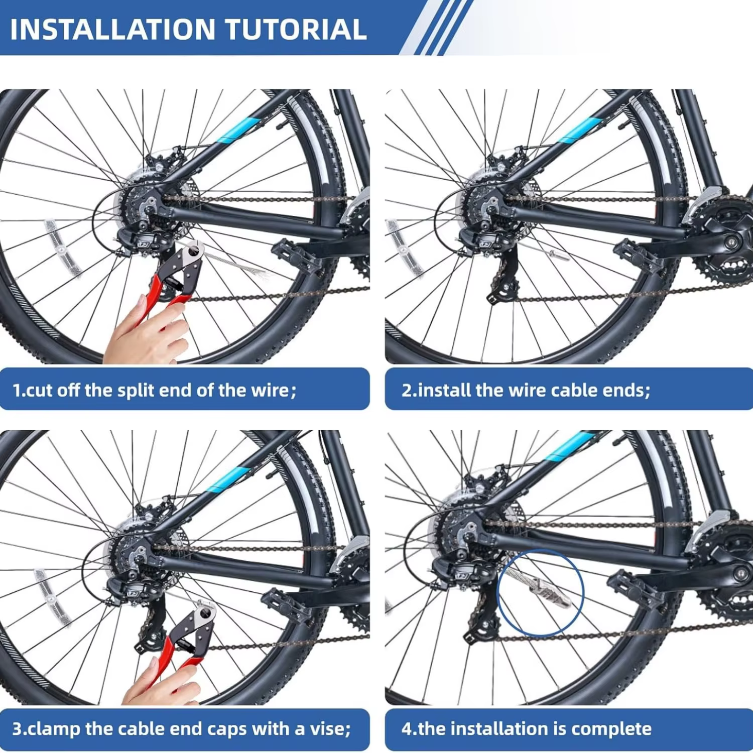 Tapas Giratorias para Cables de Freno MTB - imagen 5
