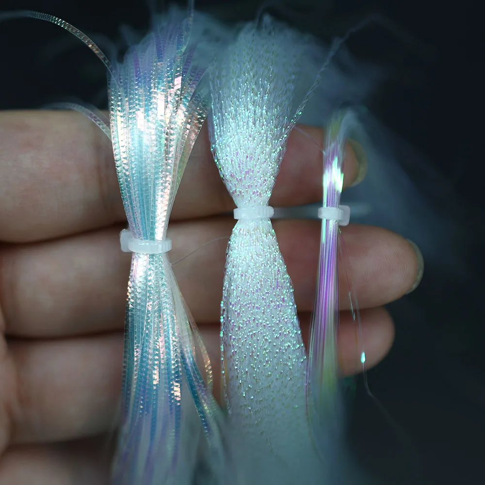Sabiki de anzuelo triple con oropel holográfico y flash - imagen 2
