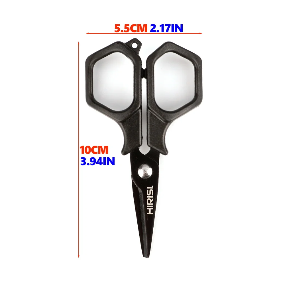 Hirisi tijeras de pesca para carpa inox antiherrumbre, corta trenza PE - imagen 2