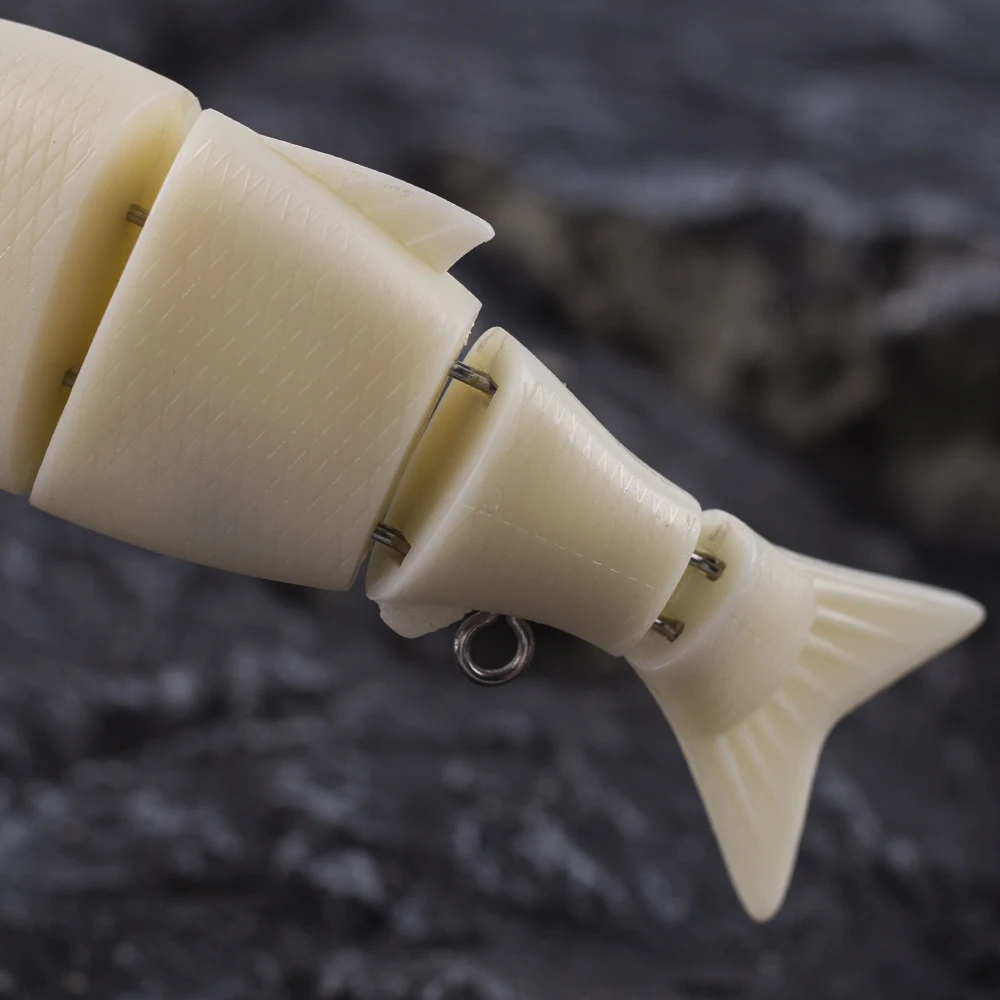 Señuelo swimbait articulado Dr.Holife para lubina blanco – Hundido - imagen 4