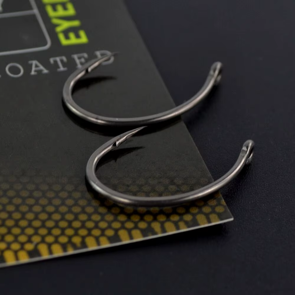 Hirisi X911 Anzuelos micro púas PTFE acero alto carbono para carpa - imagen 2