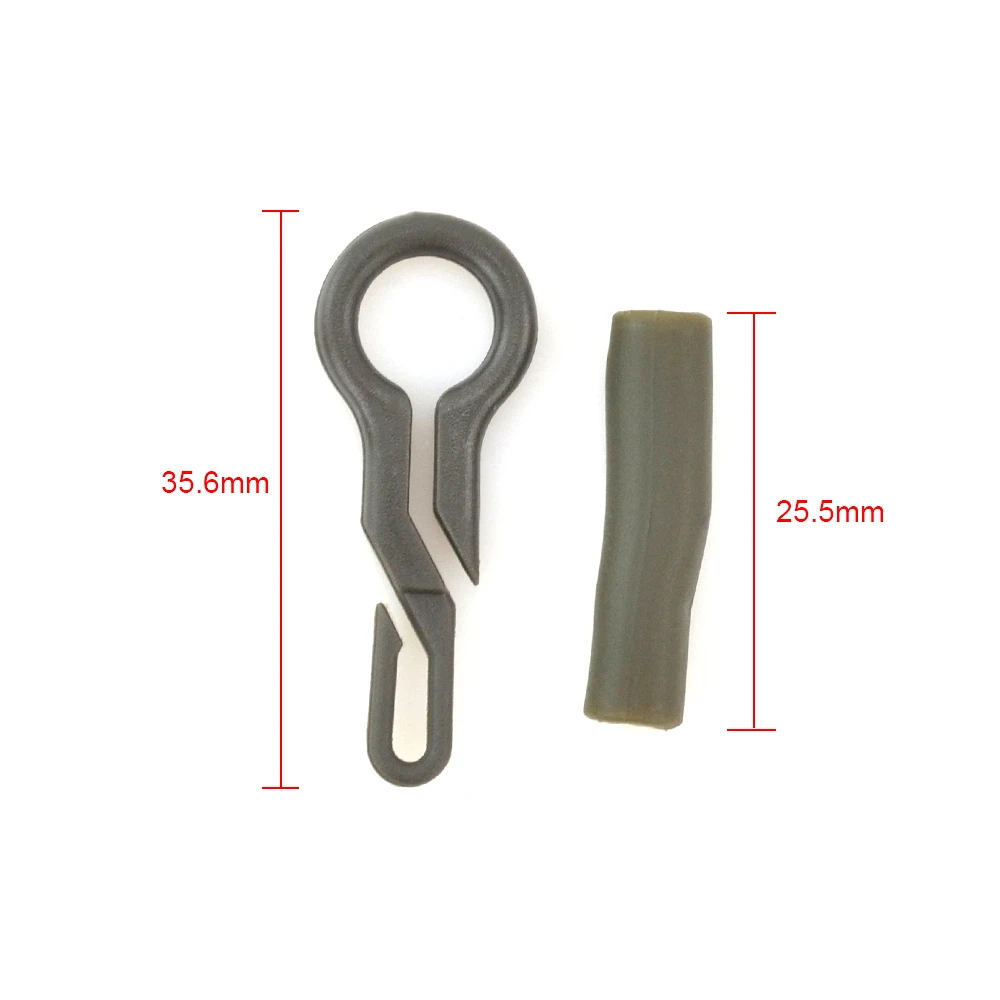 Clips goma con funda seguridad para pesca de carpa – Accesorios - imagen 4