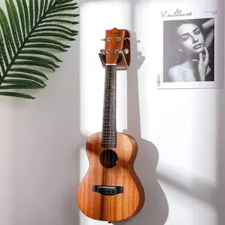 Soporte de pared con gancho para guitarra acústica y ukelele