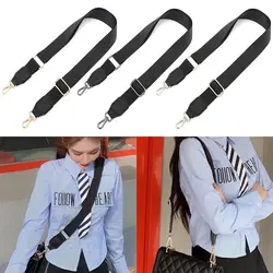 Tasaccessoires Correa de bandolera ajustable de nylon negra