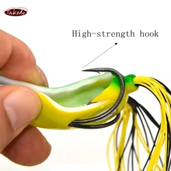 TAKEDO 65mm 18G Señuelo de Rana Topwater – Cebo Lucio Lubina