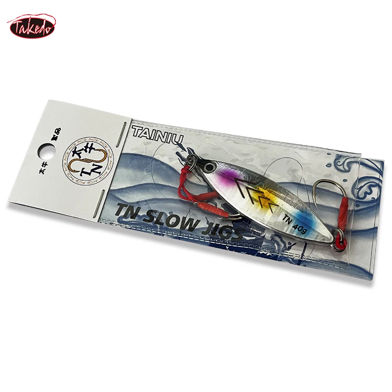 TAKEDO TN04 Jig vertical de metal lastrado para agua salada - imagen 5